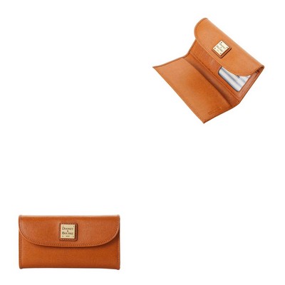 Dooney & Bourke Saffiano Continental Clutch - Natural Brown