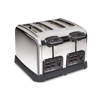 Hamilton Beach® Classic 4 Slice Toaster w/Sure-Toast Technology & Auto Boost To Lift Smaller Bread