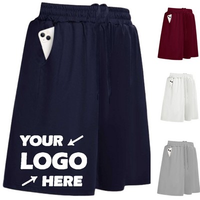 Mens Athletic Shorts with Pockets