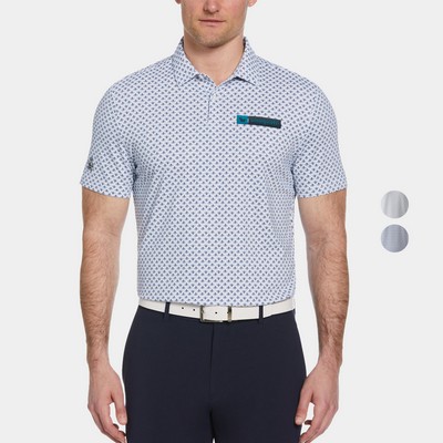 Original Penguin® Retro Geo Print Men's Polo Shirt with Custom Logo