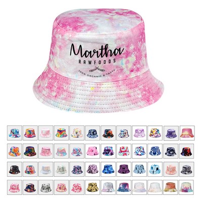 Breathable Tie Dye Bucket Hat