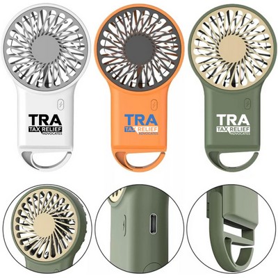 Cooling Rechargeable Desktop And Handheld Fan