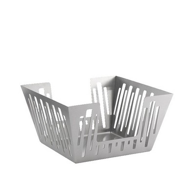 Mod18 Brush Stainless Silver Napkin Holder