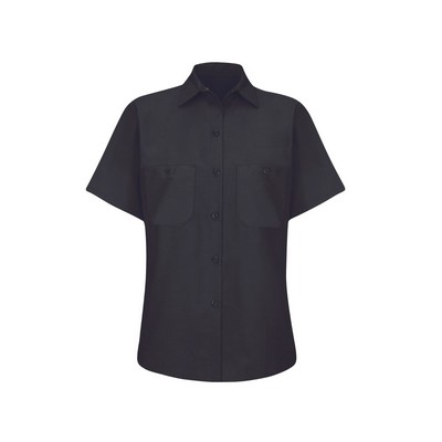 Red Kap Shirts - Women's Short Sleeve Industrial Work Shirt