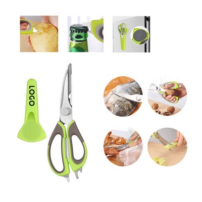 Multifunctional Stainless Steel Household Powerful Kitchen Scissors