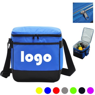 Insulated 12 Pack Cooler Bag With Shoulder Strap
