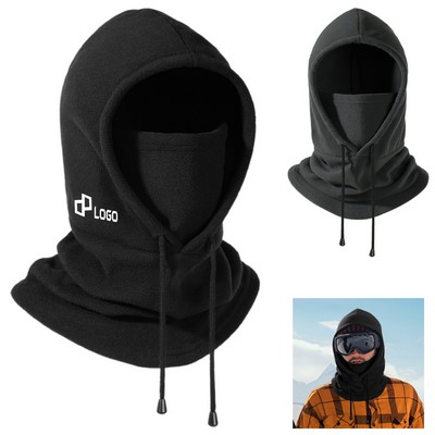 Winter Wind-Proof One-Piece Drawstring Hat