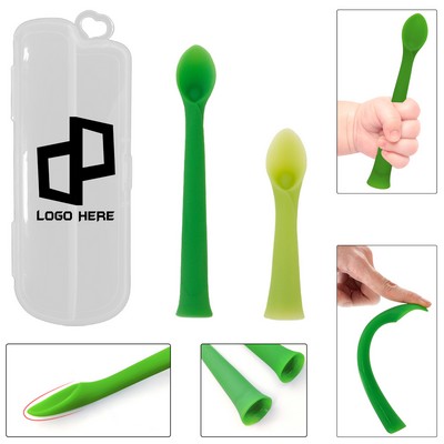 Silicone Baby Training Spoon