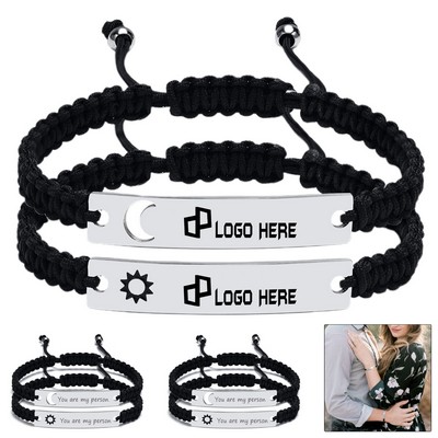 Stainless Steel Rope Braided Bracelet