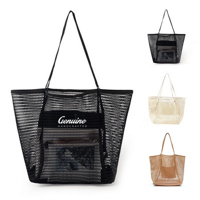 Mesh Beach Tote Bag