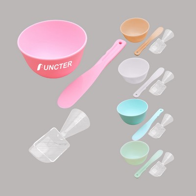 Collapsible Silicone Mask Bowl Mixing Set (3-Piece)