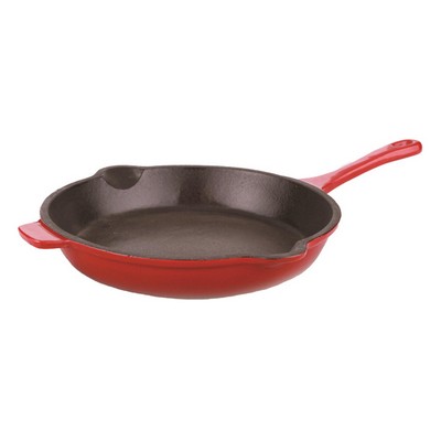 BergHoff Neo Cast Iron Fry Pan Red 10"