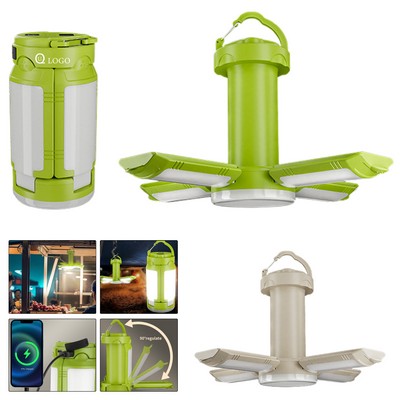Outdoor Foldable Camping Rechargeable Lantern