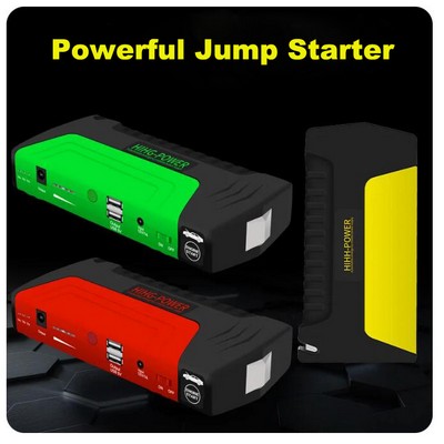 Portable 10000mah 12V Car Jump Starter Powerbank