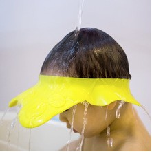 Baby Shower Cap Bath Hat Silicone Shampoo Cap