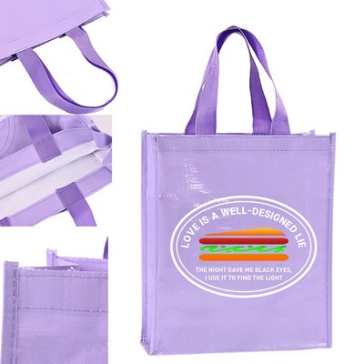 Laminated Shopping Tote Bag
