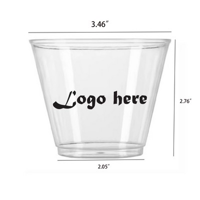 9 OZ Thickened Hard Plastic Cup