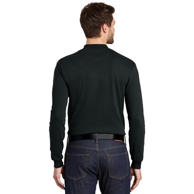 Port Authority® Interlock Knit Mock Turtleneck