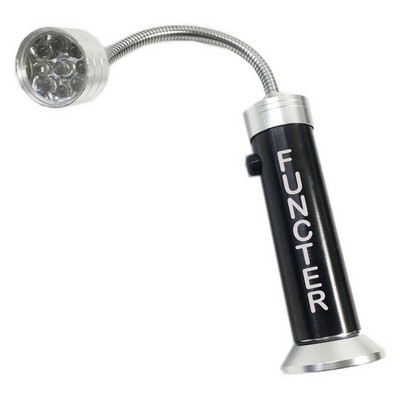 Multifunctional 9 LED Light Magnetic Bendable Inspection Light Dual Magnet Work Light