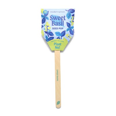 Modern Sprout Garden Seed Pop - Sweet Basil