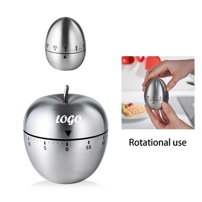 Mechanical Egg-Shaped Kitchen Timer