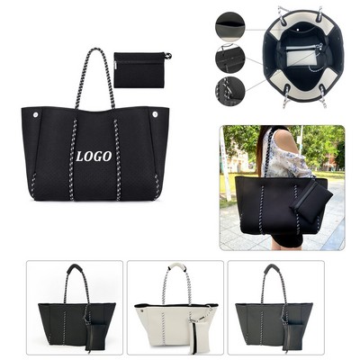 Large Capacity Neoprene Tote Bag