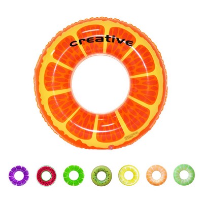 30" PVC Fruit Swimming Ring