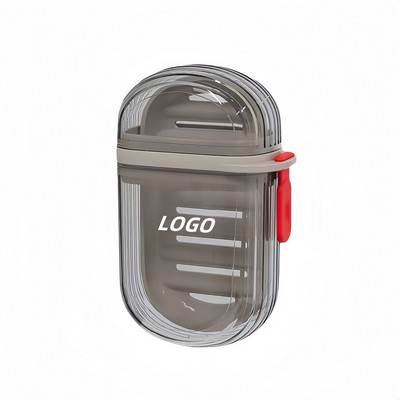 Travel Portable Soap Box Drainage Mini With Lid