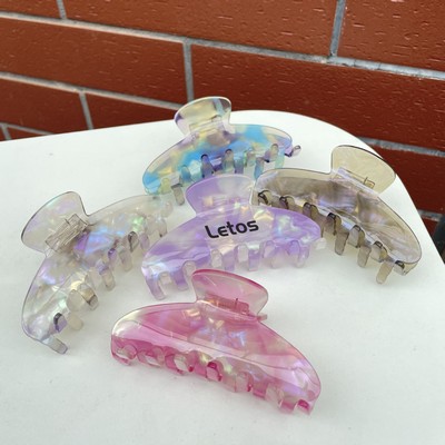 4" Cellulose Acetate Hair Claw Clips Hair Clips