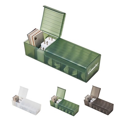 7-compartment Data Cable Organizer