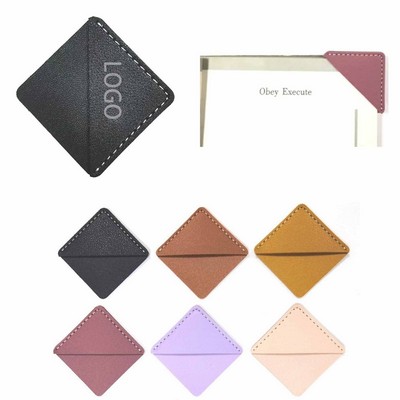Leather Diamond Bookmark