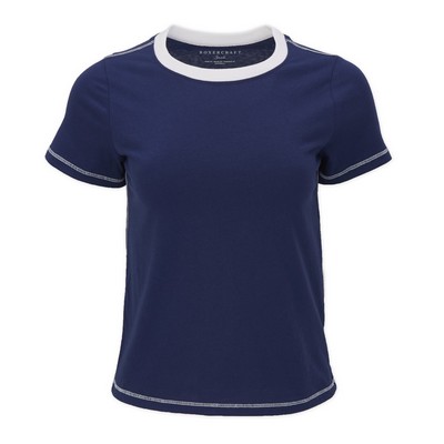 Boxercraft Contrast Stitch Baby Tee