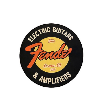 Full Color Printed Personalized Round Carpet-Oversized Logo