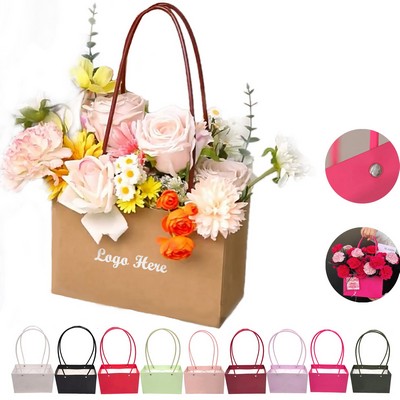 Flower Gift Shopping Tote Bag