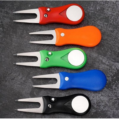 Plastic Golf Divot Repair Tool
