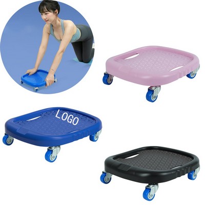Silent Four Wheel Abdominal Health Plate