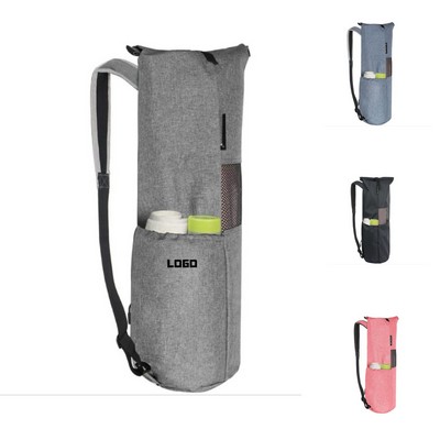 Crossbody Yoga Mat Sling with Bottle Pocket