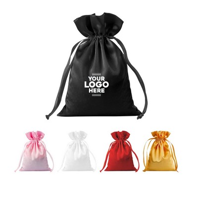 Satin Gift Drawstring Bag