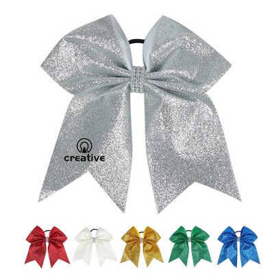 Shiny Large Cheer Hair Bow