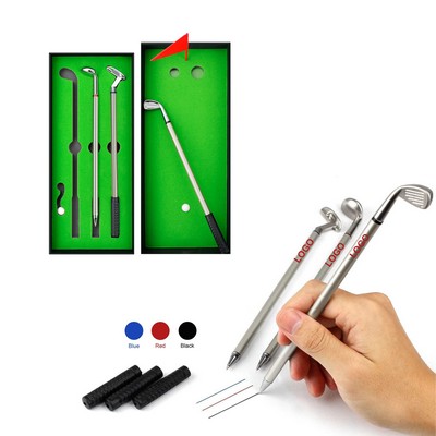 Golf Ballpoint Pen Gift Set