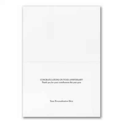 With a Flourish Anniversary Card