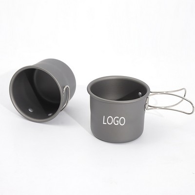 5oz Lightweight Aluminium Folding Handle Coffee Cup