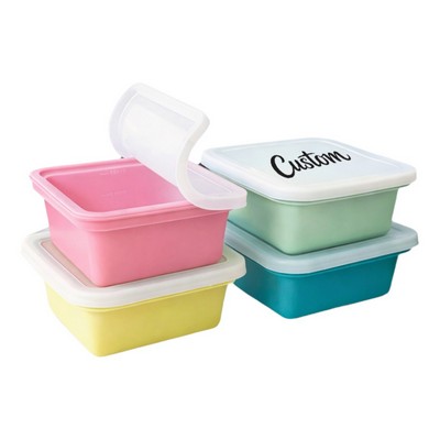 Reusable Silicone Freezer Food Storage Container