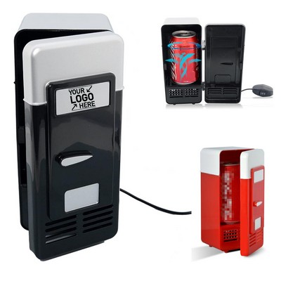 Mini Fridge w/Built In Led Light