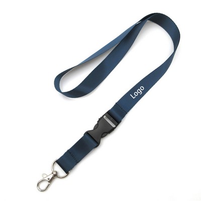5/8" Office Neck Lanyards w/Detachable Buckle
