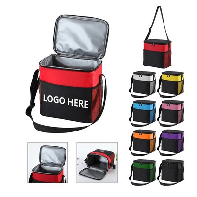 3 Pockets Cooler Lunch Bag