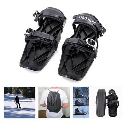 Compact Ski Skates - Aluminum Construction