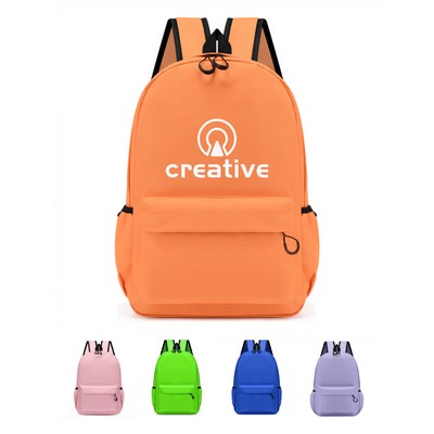 Backpack With Water Bottle Pocket