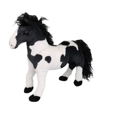 White and Black Horse