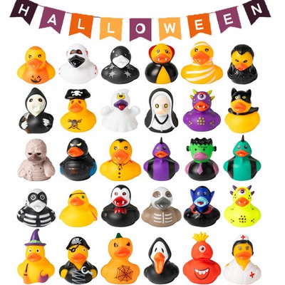 Halloween Assorted Rubber Ducks for Kids